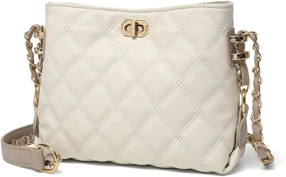 Sivim Small Crossbody Bags for Women Purses Fashion Leather Lightweight Handbags Shoulder Bag | Amazon (US)