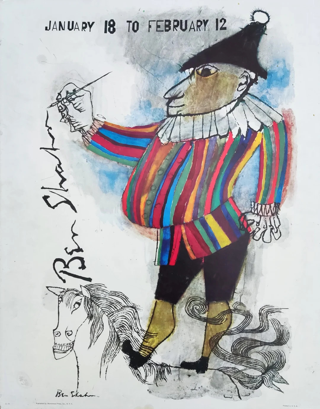 Ben Shahn Original Art Poster Used - Etsy | Etsy (US)