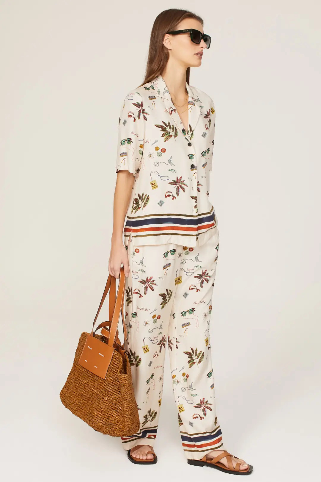 Printed Camp Shirt | Rent the Runway