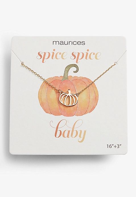 Pumpkin Necklace | Maurices