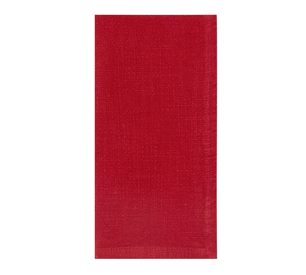Organic Cotton Casual Napkin, Set of 4 - Cardinal Red | Pottery Barn (US)