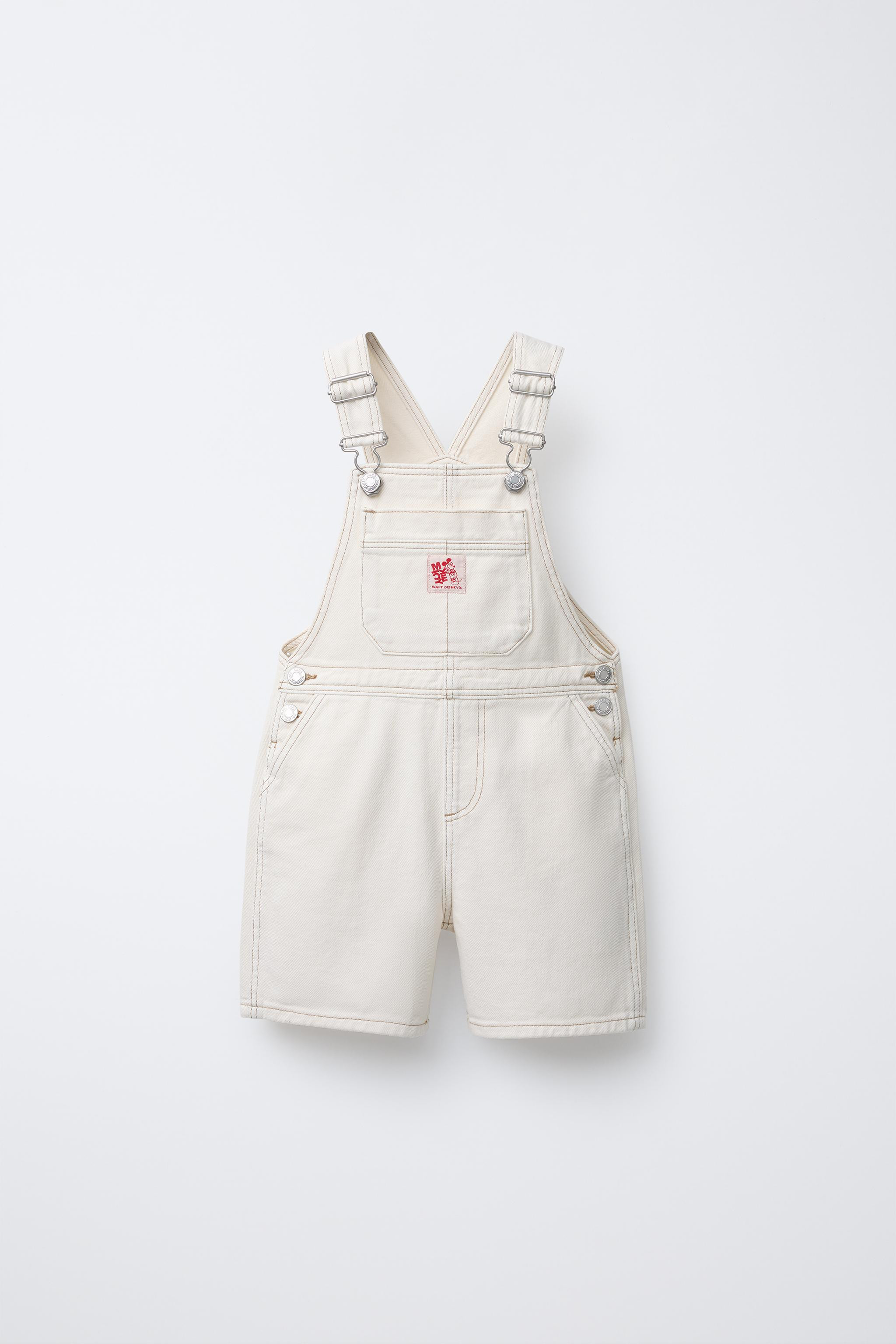 MICKEY MOUSE © DISNEY TWILL OVERALL SHORTS | Zara US