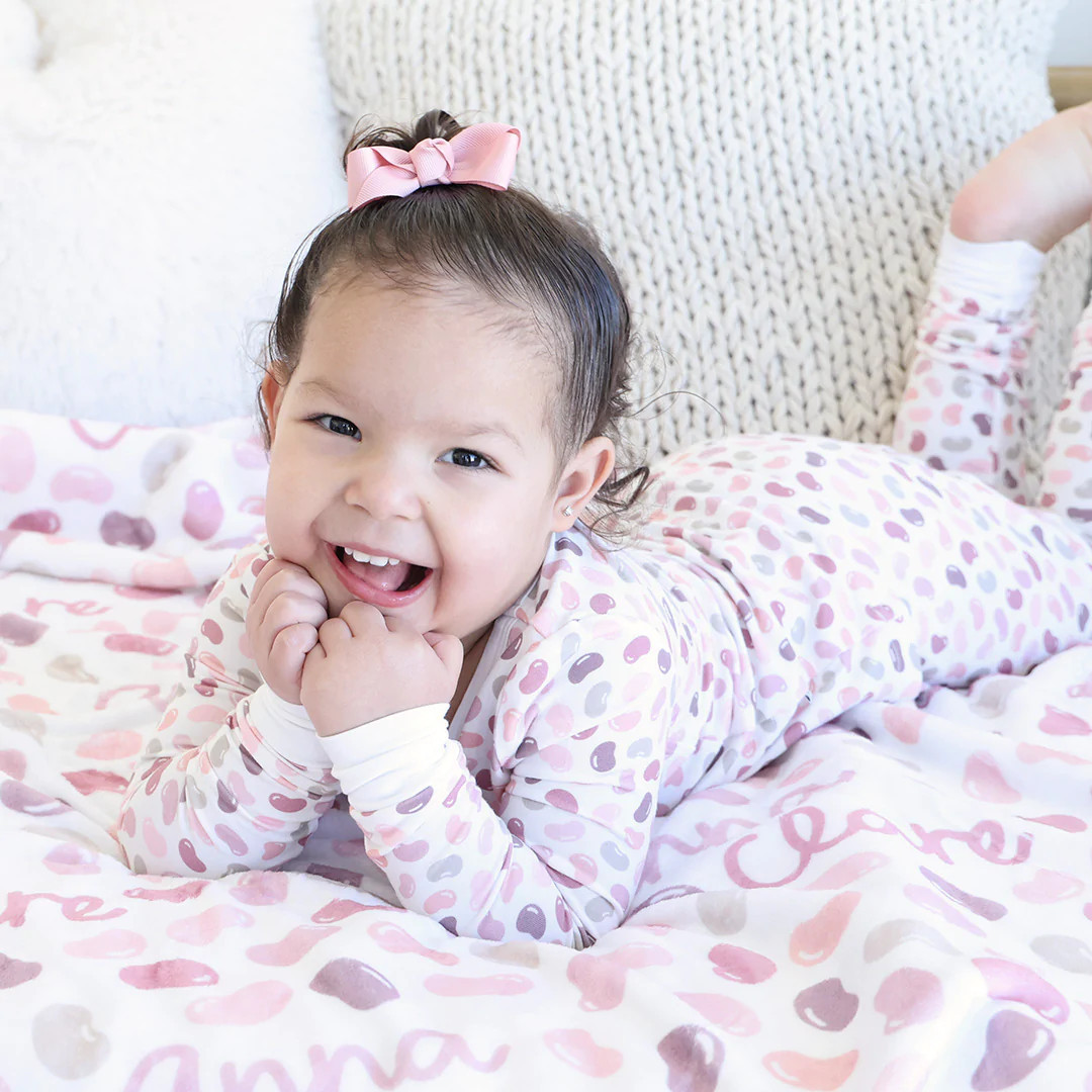 Cool Beans Two Piece Pajama Set | Pink | Caden Lane