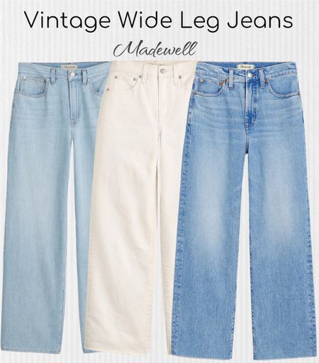 The Perfect Vintage Wide-Leg Crop Jean from Madewell.




Wide leg jeans, madewell jeans, madewell crop jeans, best selling jeans 

#LTKSeasonal #LTKActive #LTKxMadewell