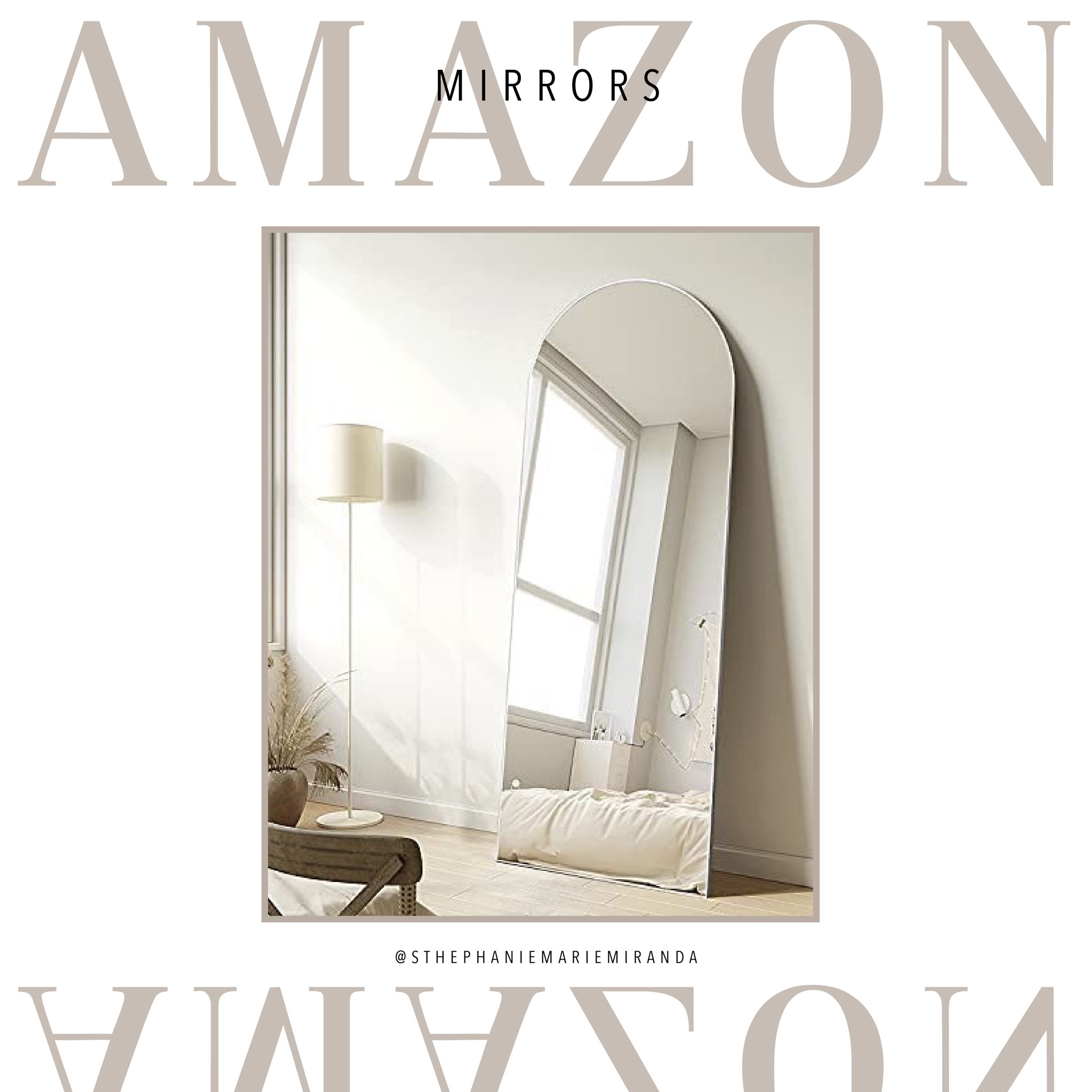 The perfect accent to any room. ✨ Body length mirror 

#LTKhome #LTKstyletip #LTKFind