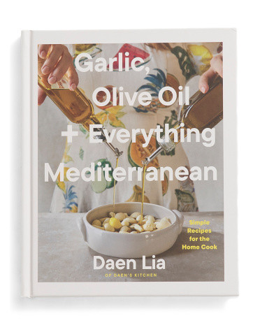 Garlic Olive Oil Everything Mediterranean Book | TJ Maxx
