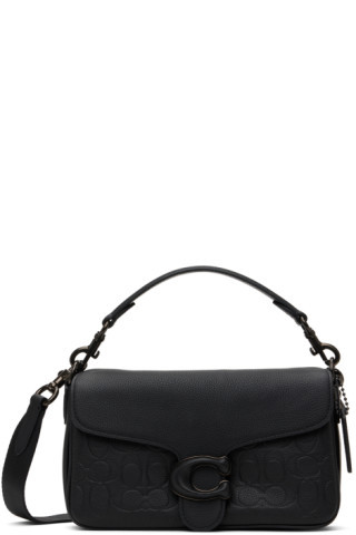 Coach 1941 - Black Soft Tabby Messenger Bag | SSENSE