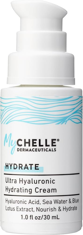 MyChelle Dermaceuticals Ultra Hyaluronic Hydrating Cream (1.0 Fl Oz) - Rich Hydration for Dry Ski... | Amazon (US)