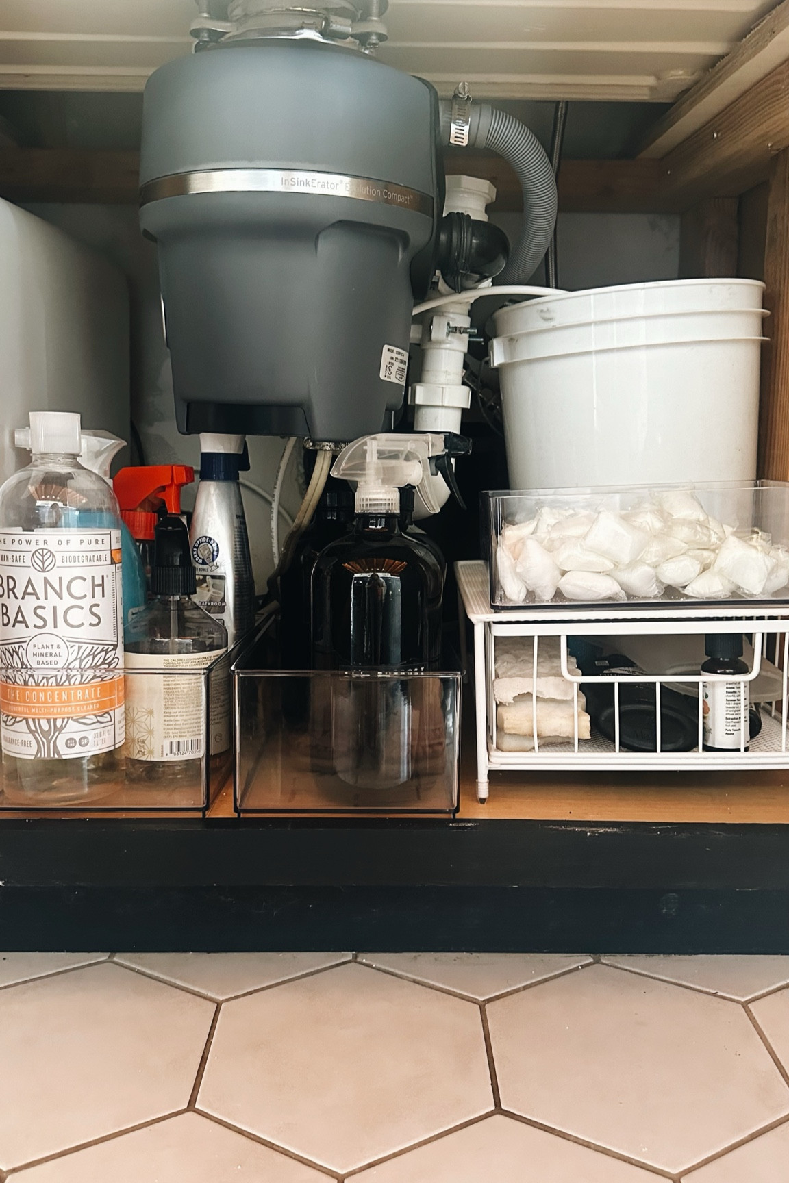 Under the sink bins from Target! Took five minutes and it’s so much better under here!

Use code SARAHRANDALL for 15% off Branch Basics



#LTKhome