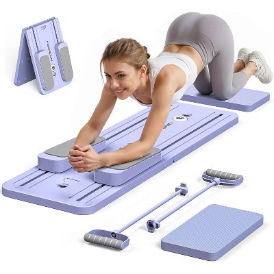 FEIERDUN Pilates Reformer, Foldable Pilates Board for Full Body Workout, Portable Pilates Equipment for Core Strength | Target