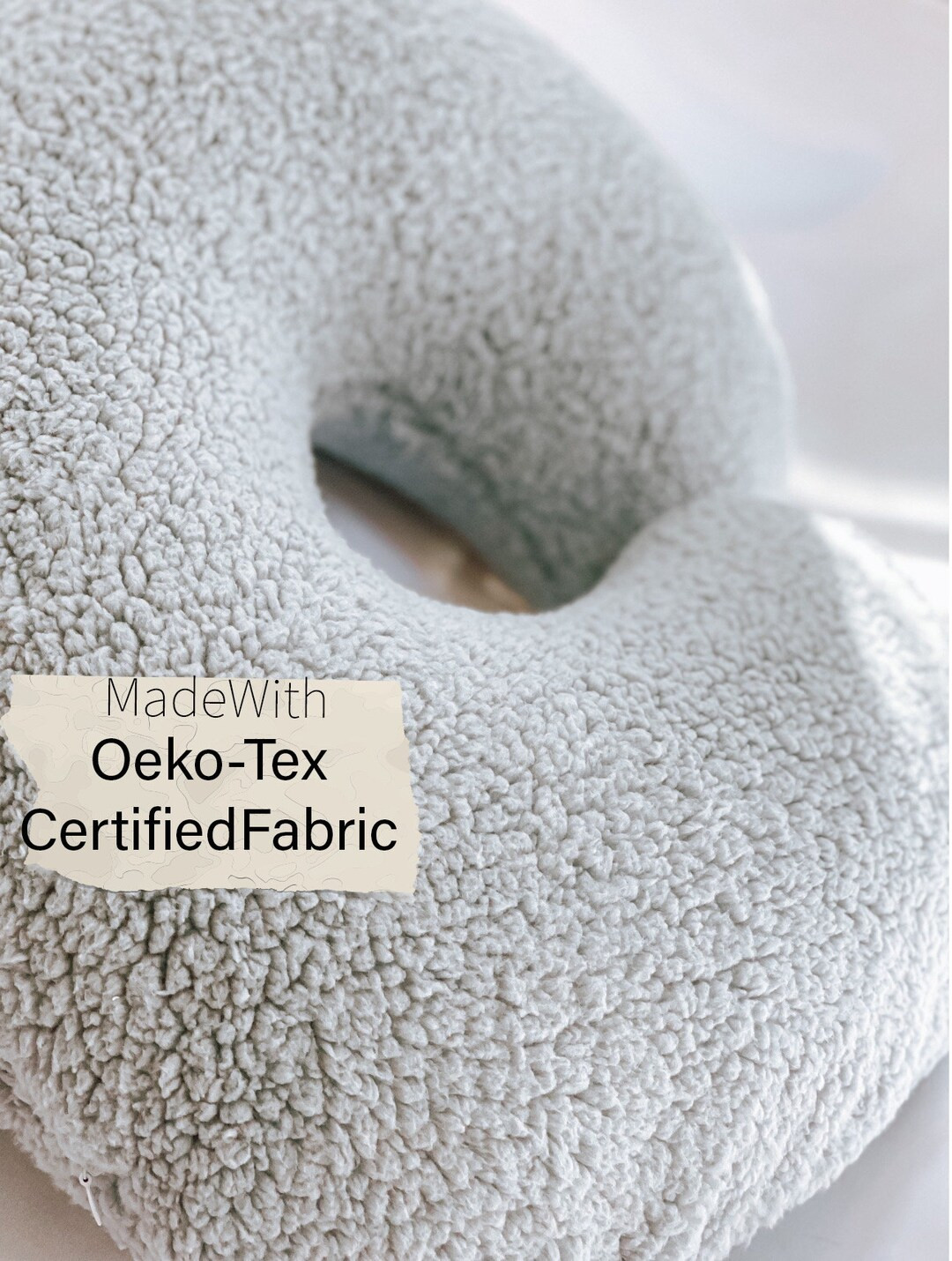 Sherpa Nursing Pillow Cover Oeko-tex Certified Breastfeeding - Etsy | Etsy (US)