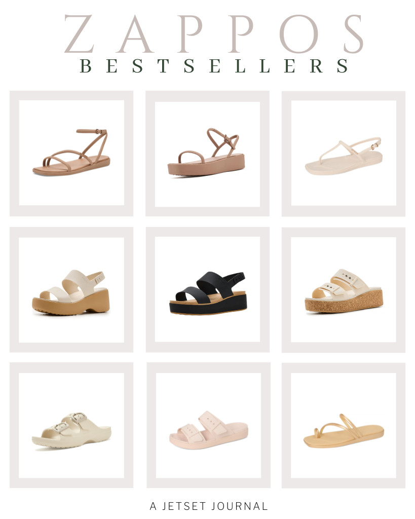 Comfy sandals from Crocs are featured in this week’s Zappos bestsellers collection. Help! I can’t choose between the Miami ankle-strap sandals and the Y-strap platform sandals. Brooklyn wedges are also a great choice, and I am torn between the low wedges and sky sandals!

#LTKSeasonal #LTKSaleAlert #LTKTravel
 

 