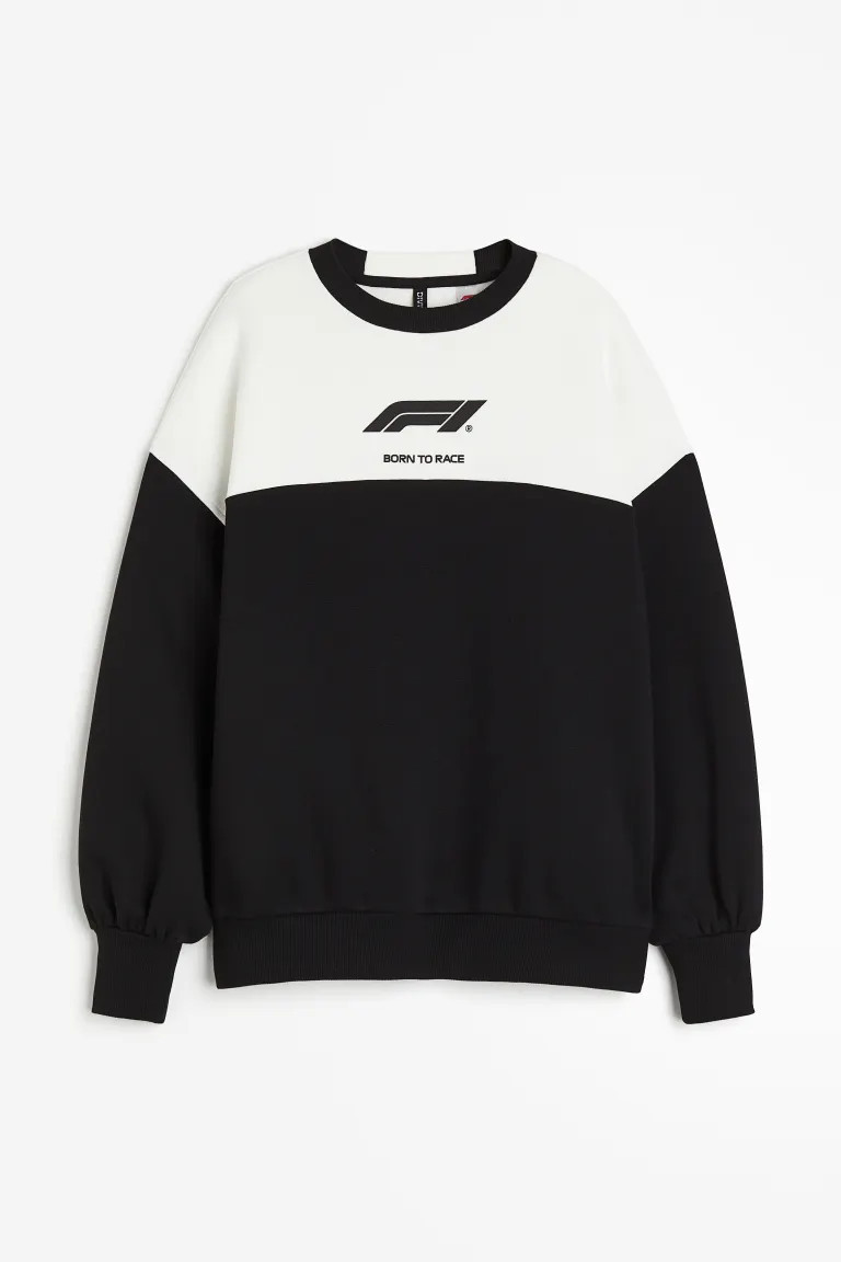 Oversized Printed Sweatshirt | H&M (US + CA)