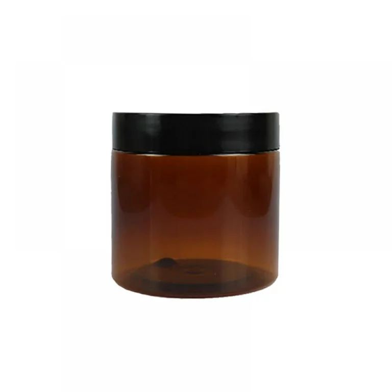 6.8oz Amber Mason Jars,Round Mason Canning Jars with Black Plastic Lids for Food Storage,Canning,... | Walmart (US)