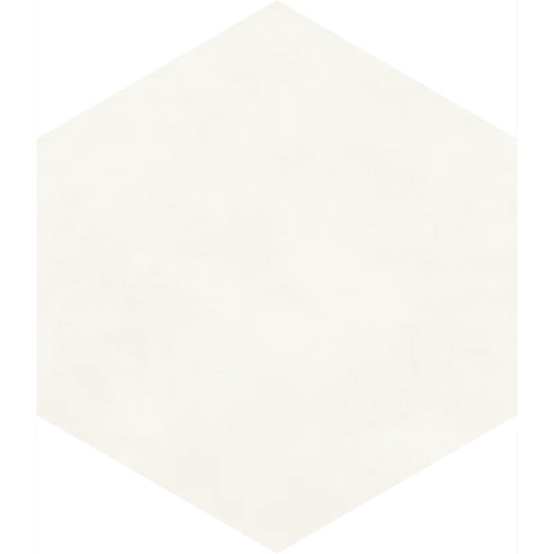 9" x 10" Porcelain Hexagon Matte Floor and Wall Tile | Wayfair North America