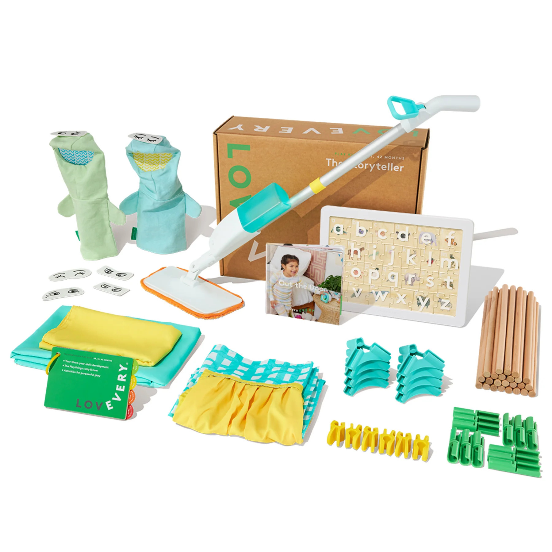 Lovevery Storyteller Kit | The Play Kits | Toddler Educational Toys For 3 Year Olds | Toddler Social And Emotional Skills Development Toy Subscription | LOVEVERY