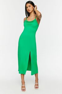Cowl Neck Slit Midi Dress | Forever 21 (US)