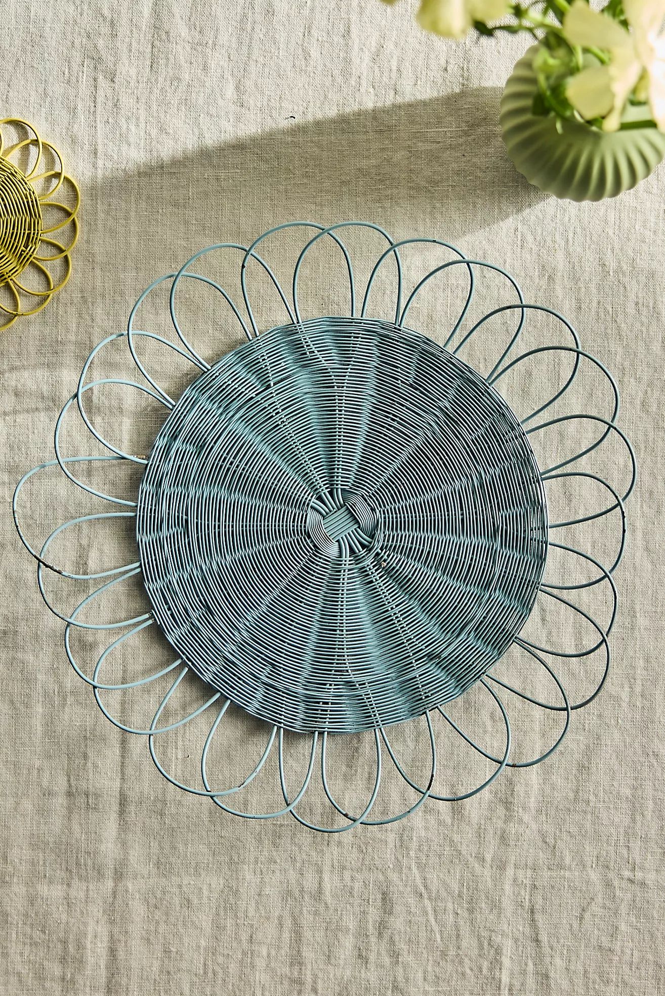 Scalloped Wire Placemat | Anthropologie (US)