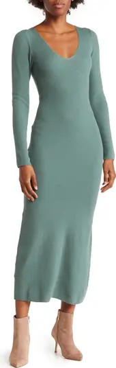 STITCHDROP Halifax V-Neck Sweater Dress | Nordstromrack | Nordstrom Rack