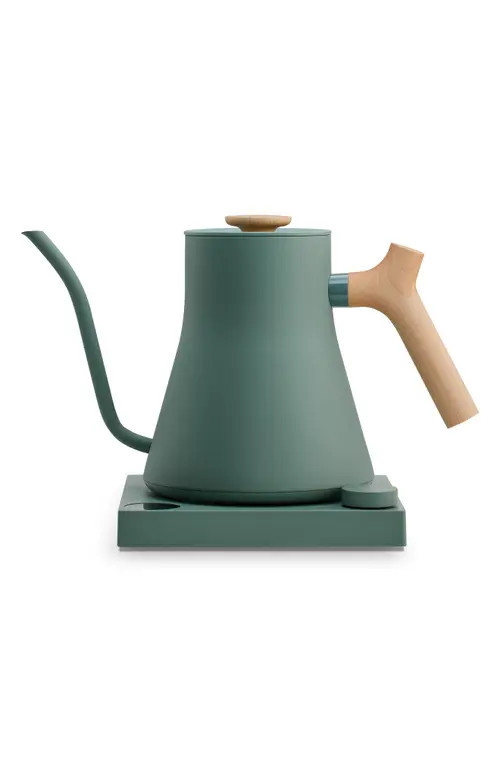 Fellow Stagg EKG Pro electric kettle in smoke green maple