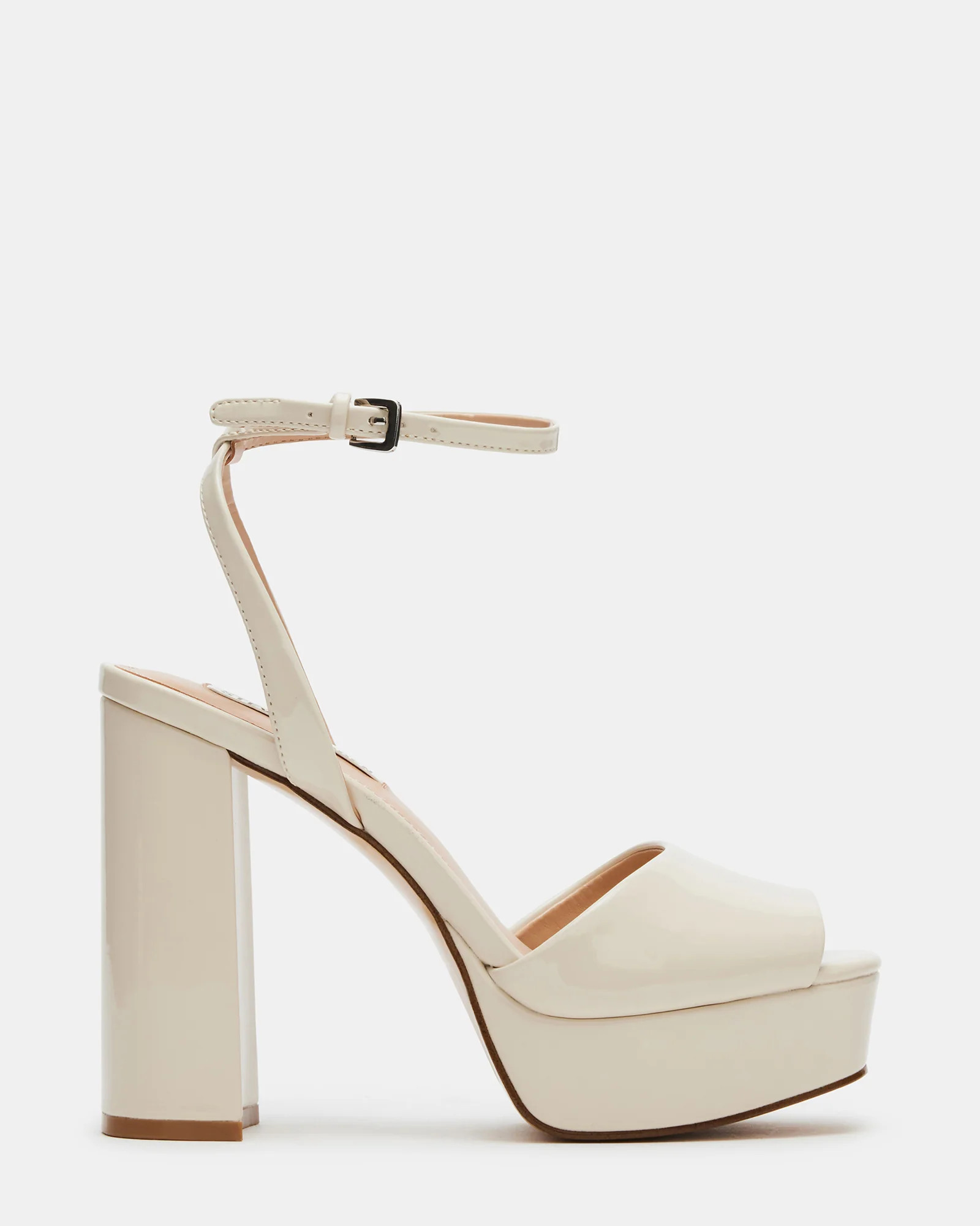 LOURDES Bone Patent Platform Heel | Women's Heels | Steve Madden (US)