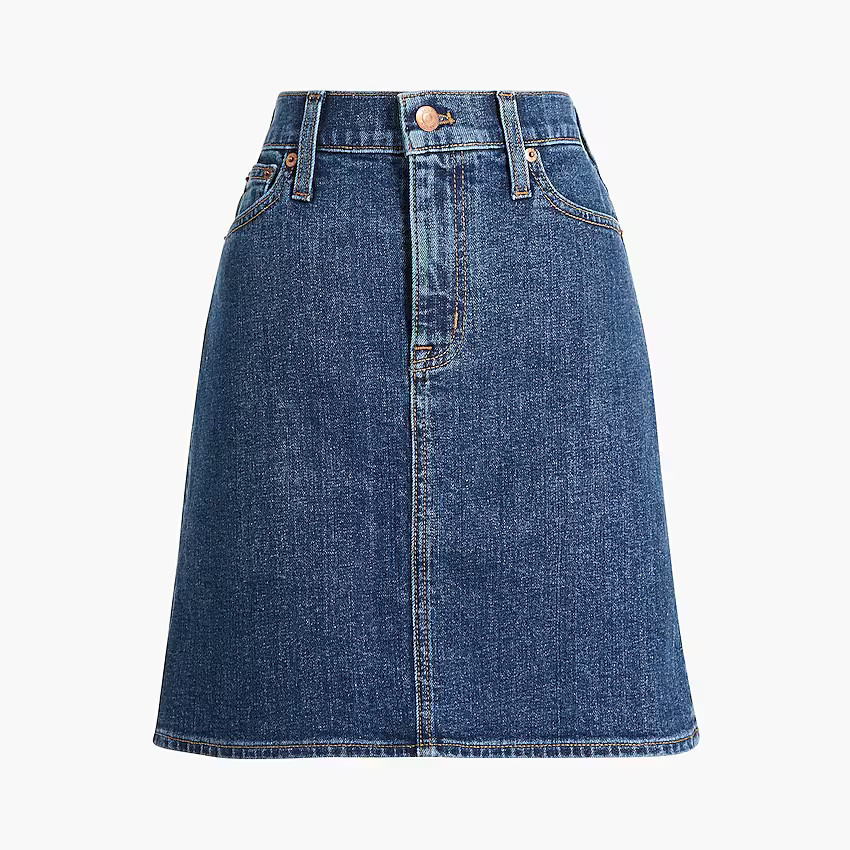 Denim mini skirt | J.Crew Factory