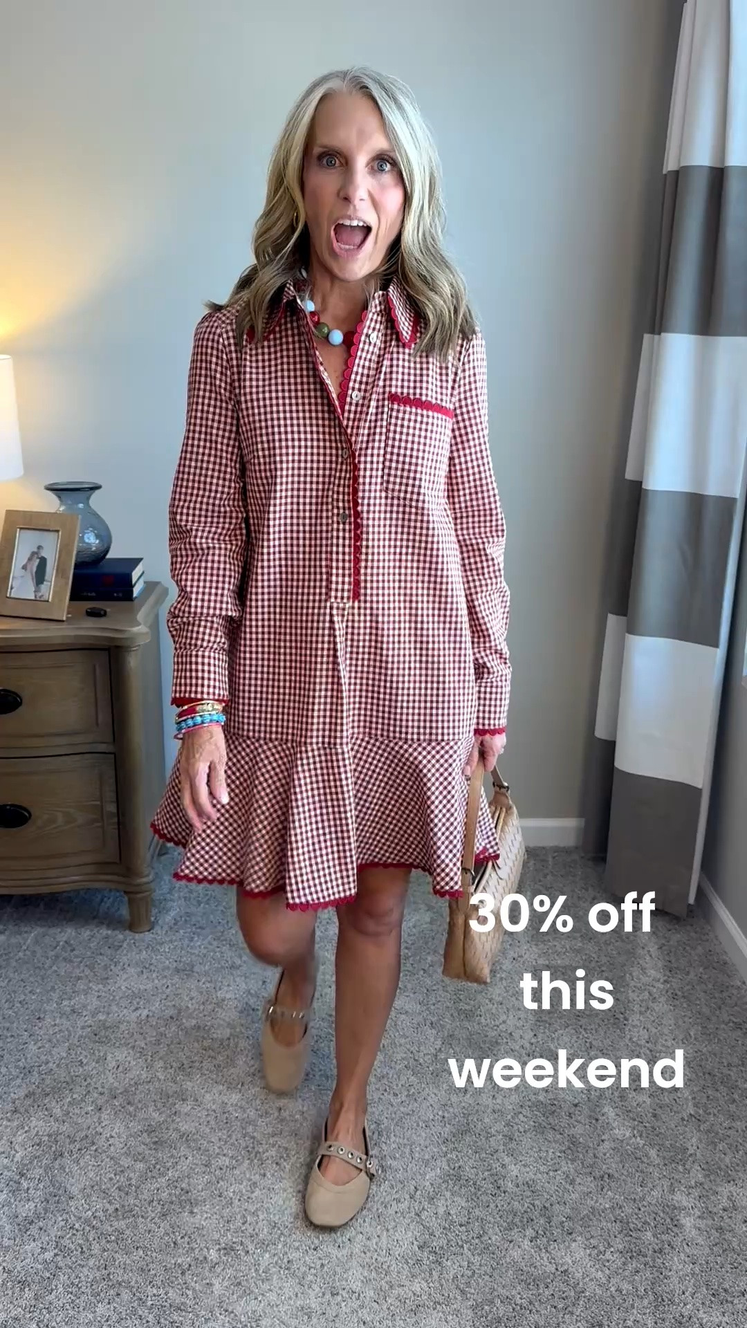 Game Day styles are 30% off at Avara this weekend. I’m wearing XS in this dress

#LTKgrwm #LTKootd #LTKSaleAlert
