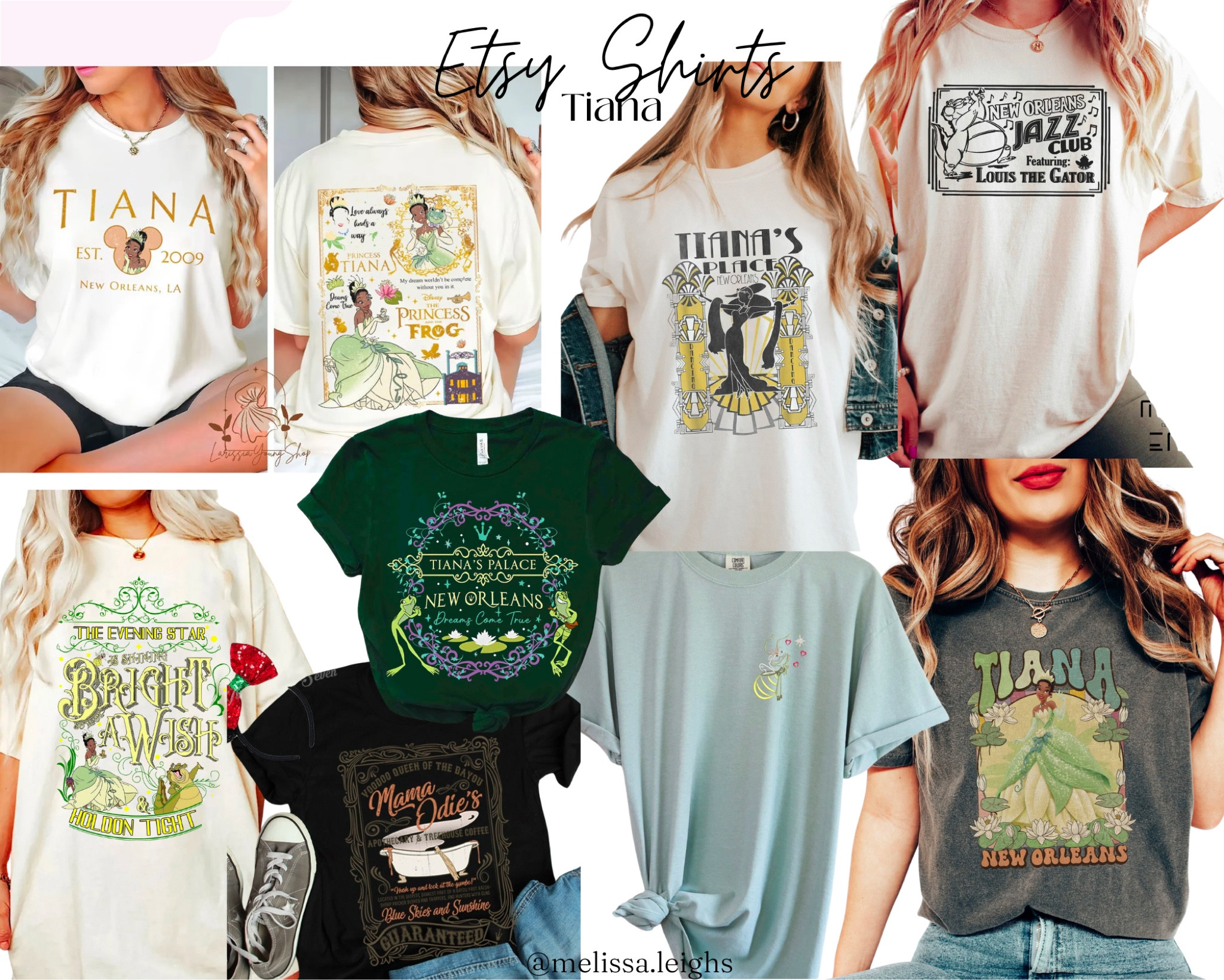 Etsy tiana/the princess and the frog graphic tees 

Midsize, midsize outfit, size 10, ootd, Outfit inspo, amazon finds, Disney parks Outfit, Disney bound,  under $50 outfit, affordable outfit, casual outfit, Disney princess, Etsy finds, princess ears, Mickey ears, minimal Disney style, #ltkdisney, Disney ears, Disney aesthetic, theme park outfit, Disney parks outfit ideas, comfy Disney outfit, small business finds 

#LTKtravel #LTKfindsunder50 #LTKmidsize