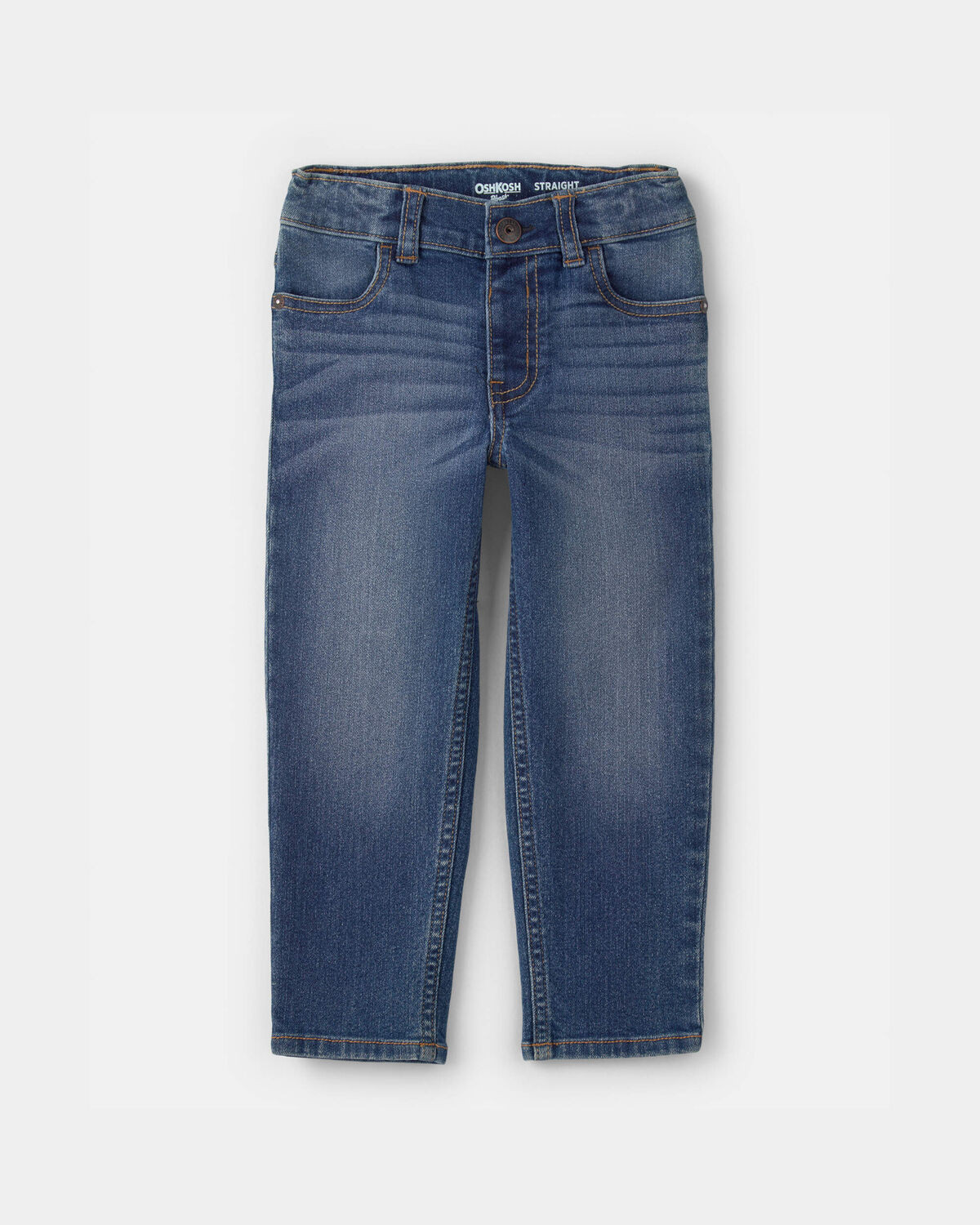 Toddler Dark Wash Straight-Leg Jeans | Carter's Inc