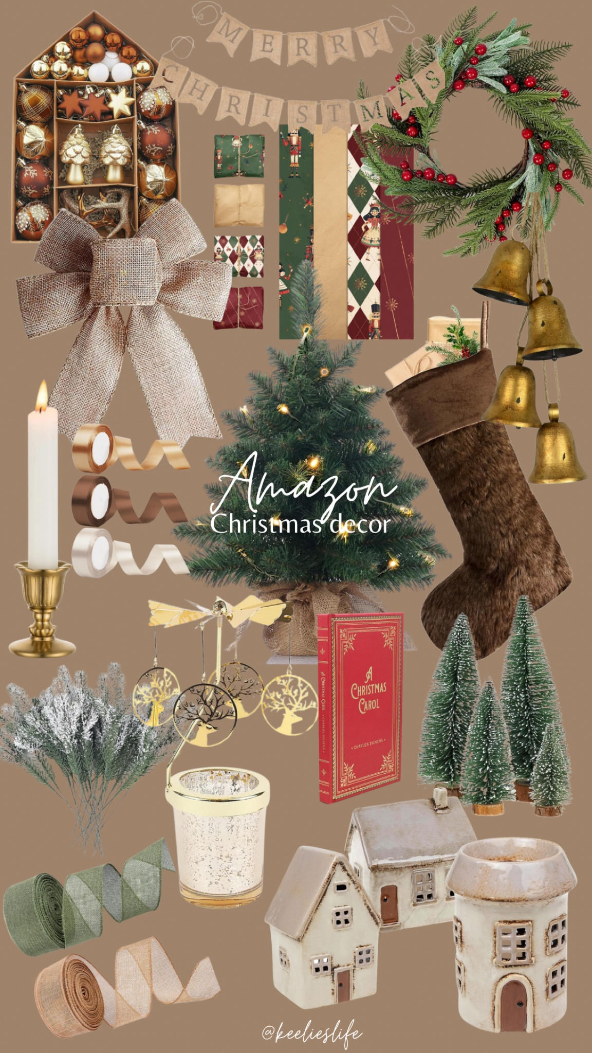 Amazon Christmas decor 🤎🎄

#LTKwinter #LTKgiftguide #LTKhome