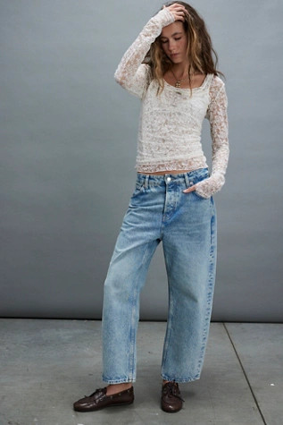 We The Free Deep Trance Dropped Boyfriend Jeans | Free People (Global - UK&FR Excluded)