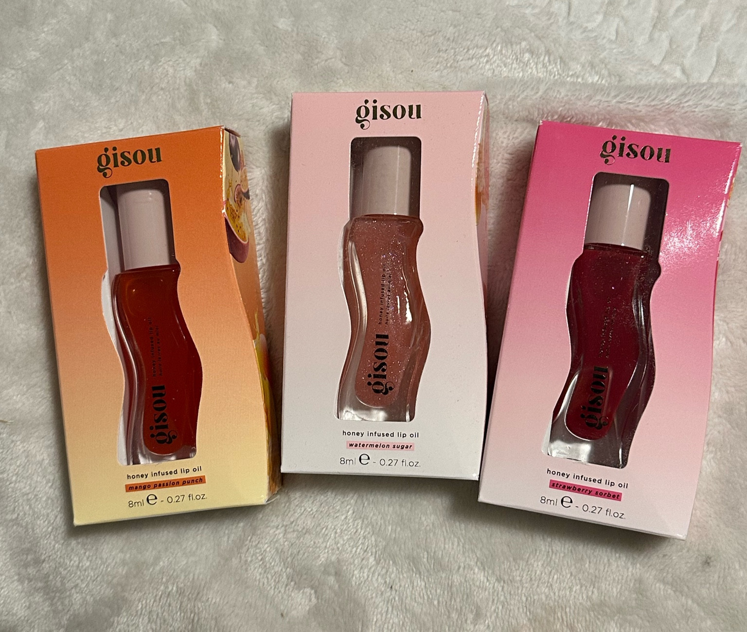 @gisou Gisou Honey Infused Hydrating Lip Oil.  did you guys hear that @Gisou launched their honey infused lip oils in a tinted version!? how exciting the OG version is so yummy and hydration and honey perfection and these tinted flavors are gorgeous. My favorite has the be the watermelon sugar but a surprising love is the mango passion punch color!! What do yall think? ✨💋🫶🍯🥭🍉🍓

#gisou #gisouhoneyglow #gisoulipoil #gisouproducts #gisoulipoilreview #newbeautyproducts #lipoil #honeyinfused #honeyinfusedlipoil #lipoilreview #beauty #beautyunboxing #newmakeupproduct #newmakeuprelease #newmakeupreleases #newlipgloss #newlipoil #newlipoils #tintedlipoil #tintedlipoils #newmakeup #makeuptok #newsephoramakeup  

#LTKVideo #LTKxSephora #LTKbeauty