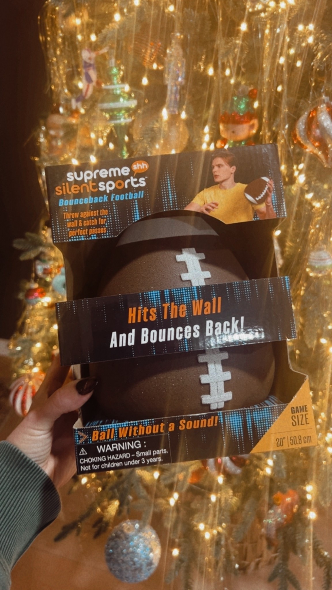 Gift idea for boys! Silent football.. it will bounce back to them if thrown at a wall!

Also linked a bucket of baseballs because it’s $20 off and would make a great gift for your baseball player! 
Dicks sporting goods 
Athlete 


#LTKSaleAlert #LTKGiftGuide #LTKKids