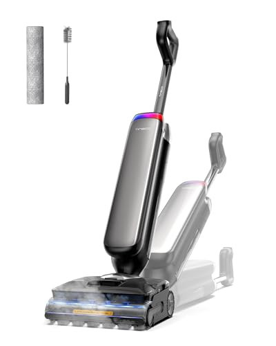 Tineco Floor One S9 Artist Steam Wet Dry Vacuum Cleaner, High-Temp Steam Cleaning, 22kPa Suction, 360° SmoothDrive, Anti-Tangle Design, 185°F Flashdry, Long Runtime, 180° Lay-Flat | Amazon (US)