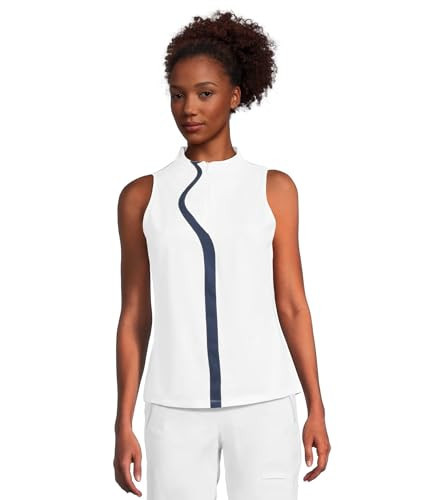 Jamie Sadock Women's Solid Sleeveless Top, Sugar | Amazon (US)
