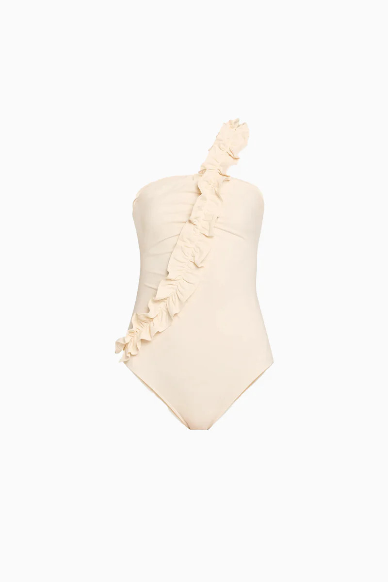 Capri Maillot - Cowrie | Ulla Johnson