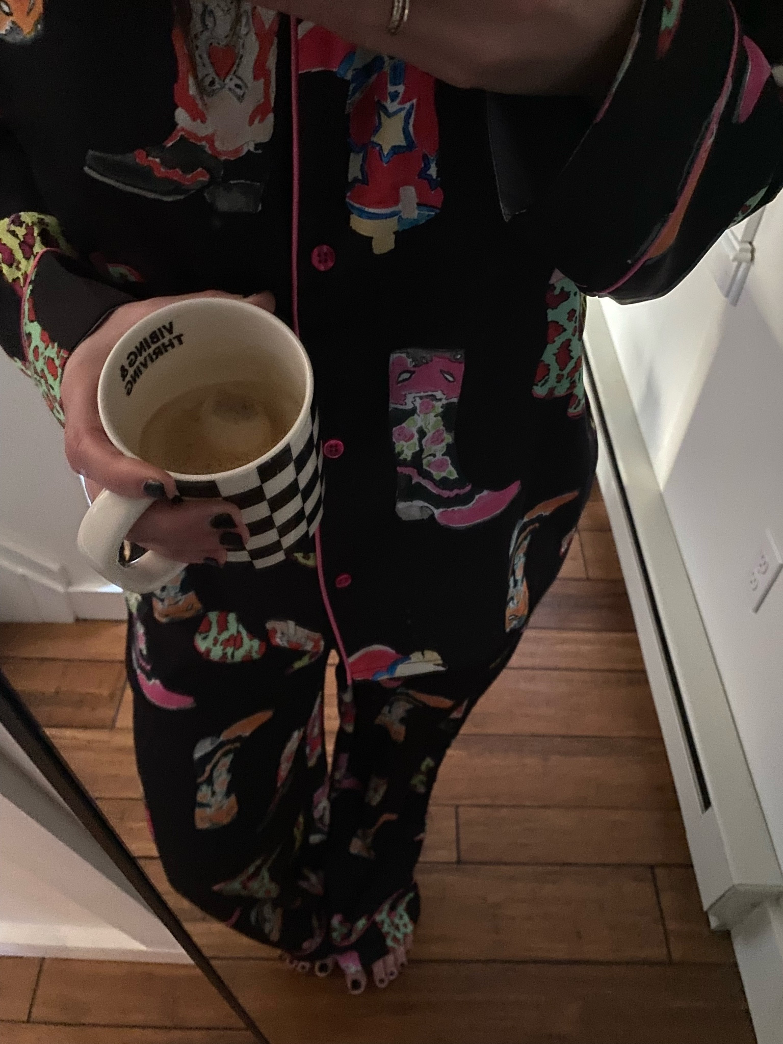 Cowgirl boot pjs
Pant set is sold out. 
Short options left
Wearing size medium- fits perfect 

#LTKsalealert #LTKstyletip