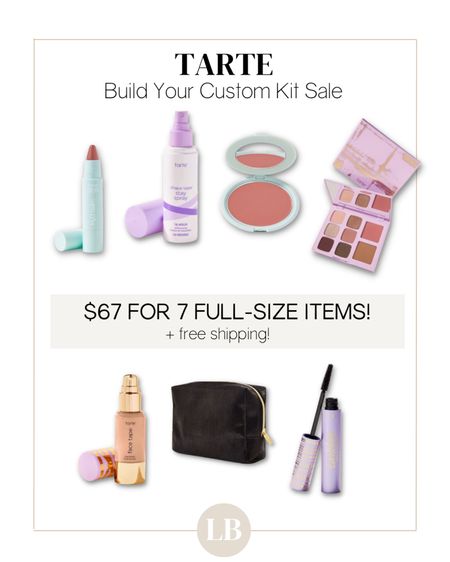 Choose from a variety of full-size products for lip, cheek, eyes, complexion, prep, and mascara to create your custom kit. $67 for 7 products, over $200 value!

#LTKbeauty #LTKsalealert