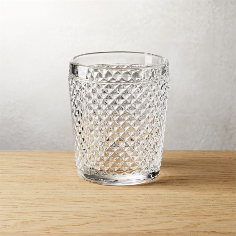 Chroma Clear Double Old-Fashioned Glass + Reviews | CB2 | CB2