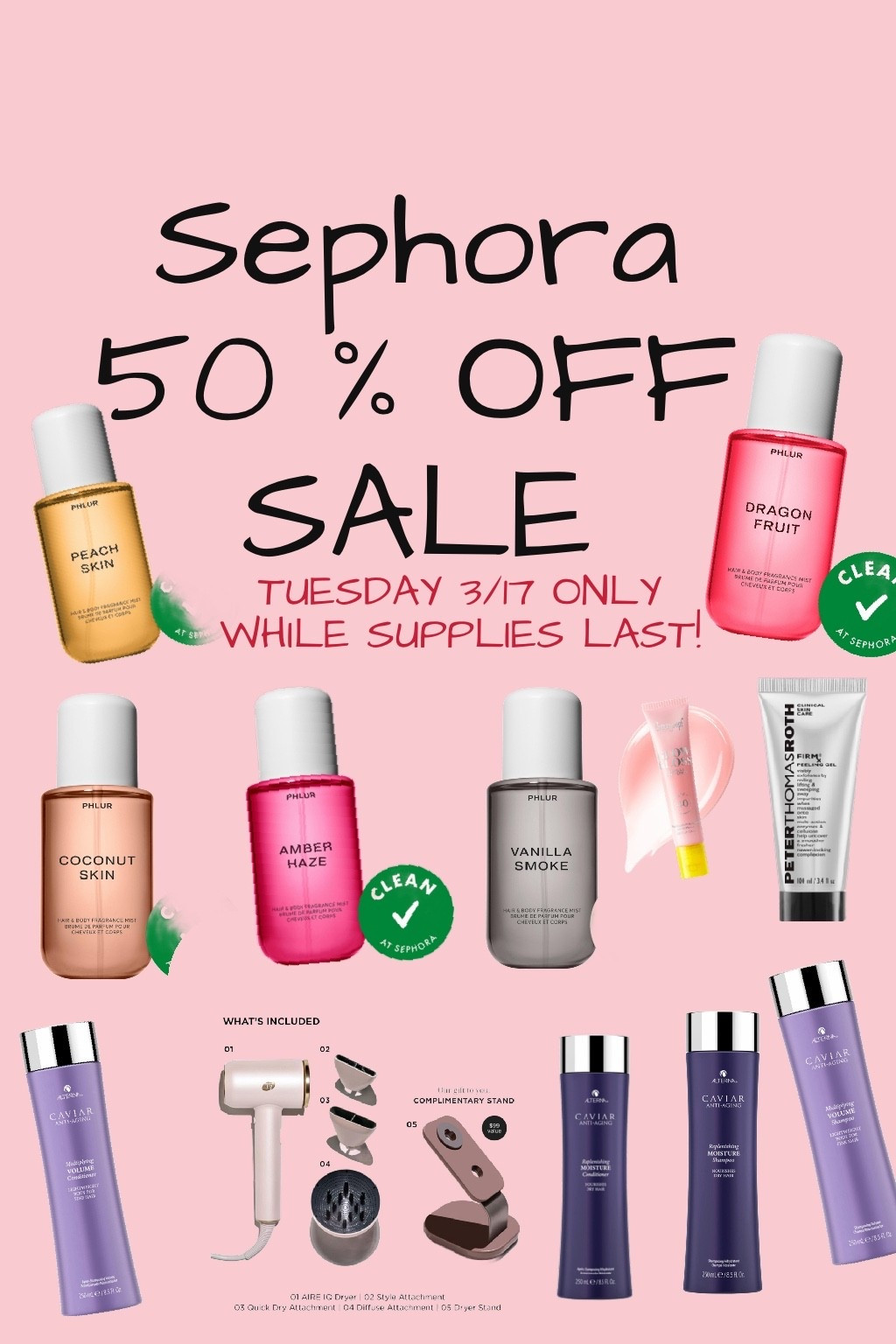 MUST HAVES FOR 50% OFF! @Sephora @ulta #beauty #style #makeup #fragrance #designer #luxury #fashion #accessories #phlur #bodycare #selfcare #hygiene #skincare 

#LTKOver40 #LTKBeauty #LTKSaleAlert