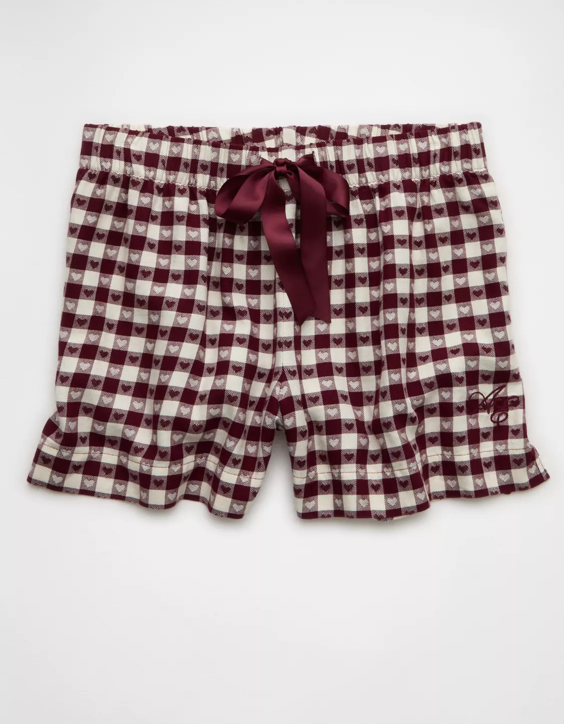 AE Flannel Boxer Sleep Shorts | American Eagle Outfitters (US & CA)