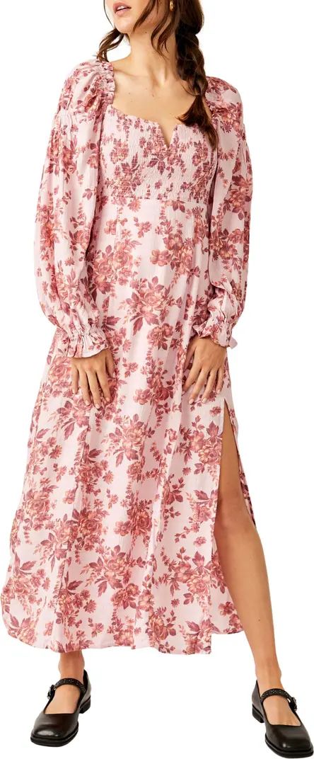 Jaymes Floral Smocked Long Sleeve Maxi Dress | Nordstrom