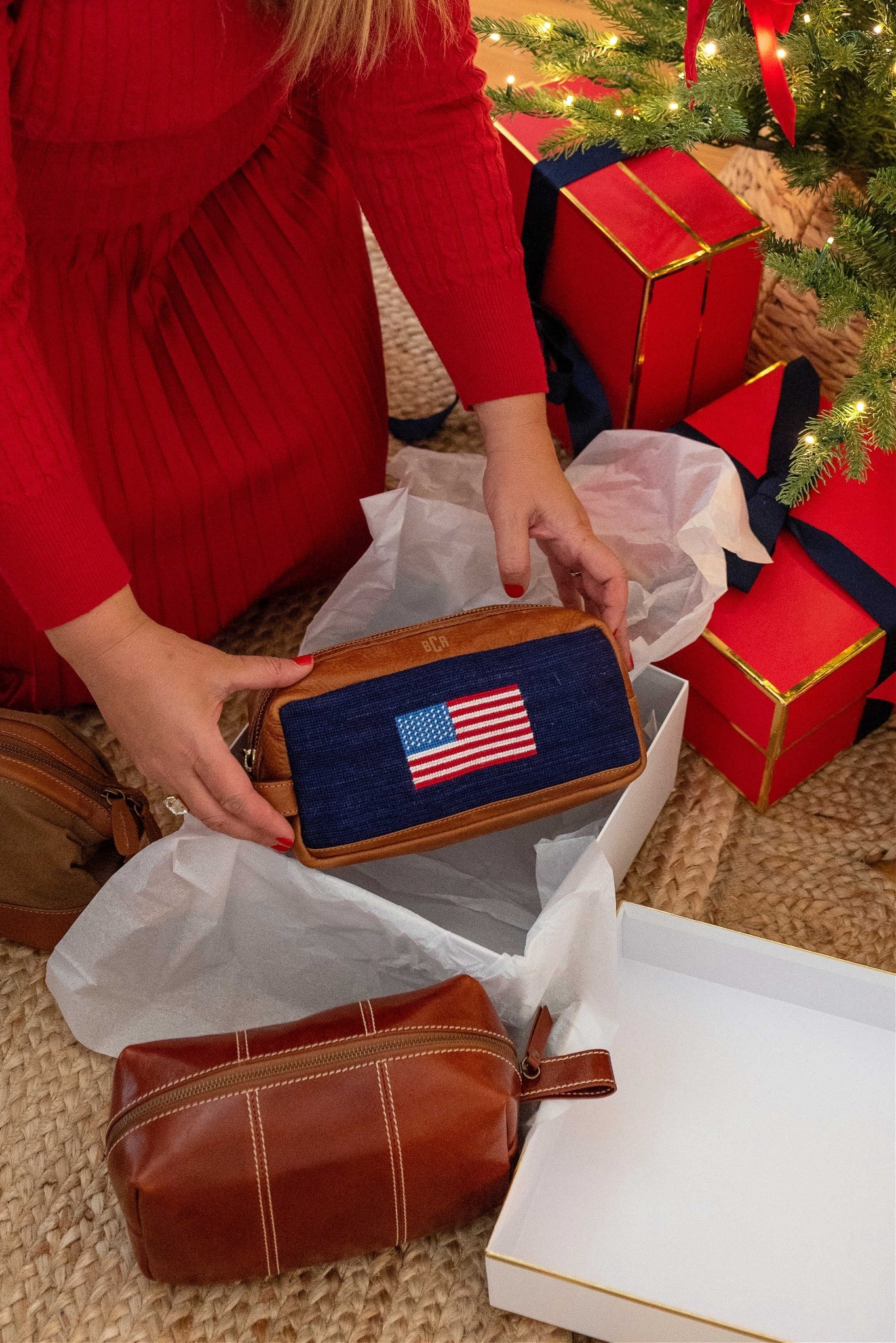 I love to gift personalized travel toiletries bags to the guys in my life. These needlepoint and leather ones are favorites.

#LTKMens #LTKGiftGuide #LTKCyberWeek