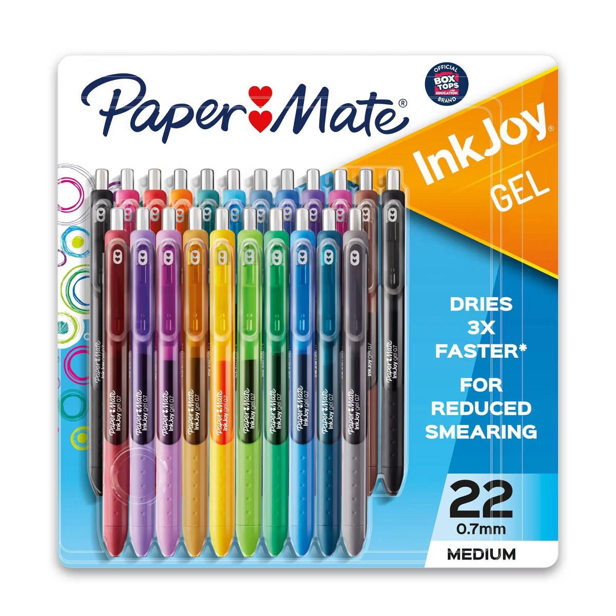 Paper Mate InkJoy 22pk Gel Pens 0.7mm Medium Tip Multicolored | Target