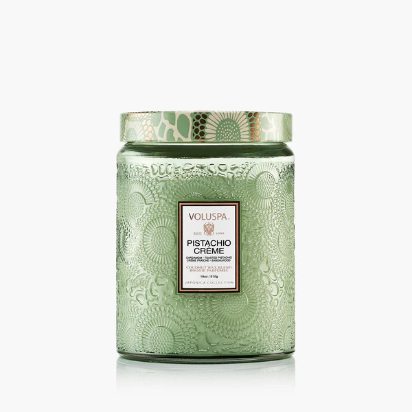 Pistachio Creme - Large Jar Candle | Voluspa