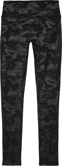 Kids' Camo Faux Leather Leggings | Nordstrom