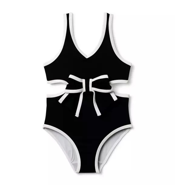 Cutout Bow Swimsuit | Janie and Jack