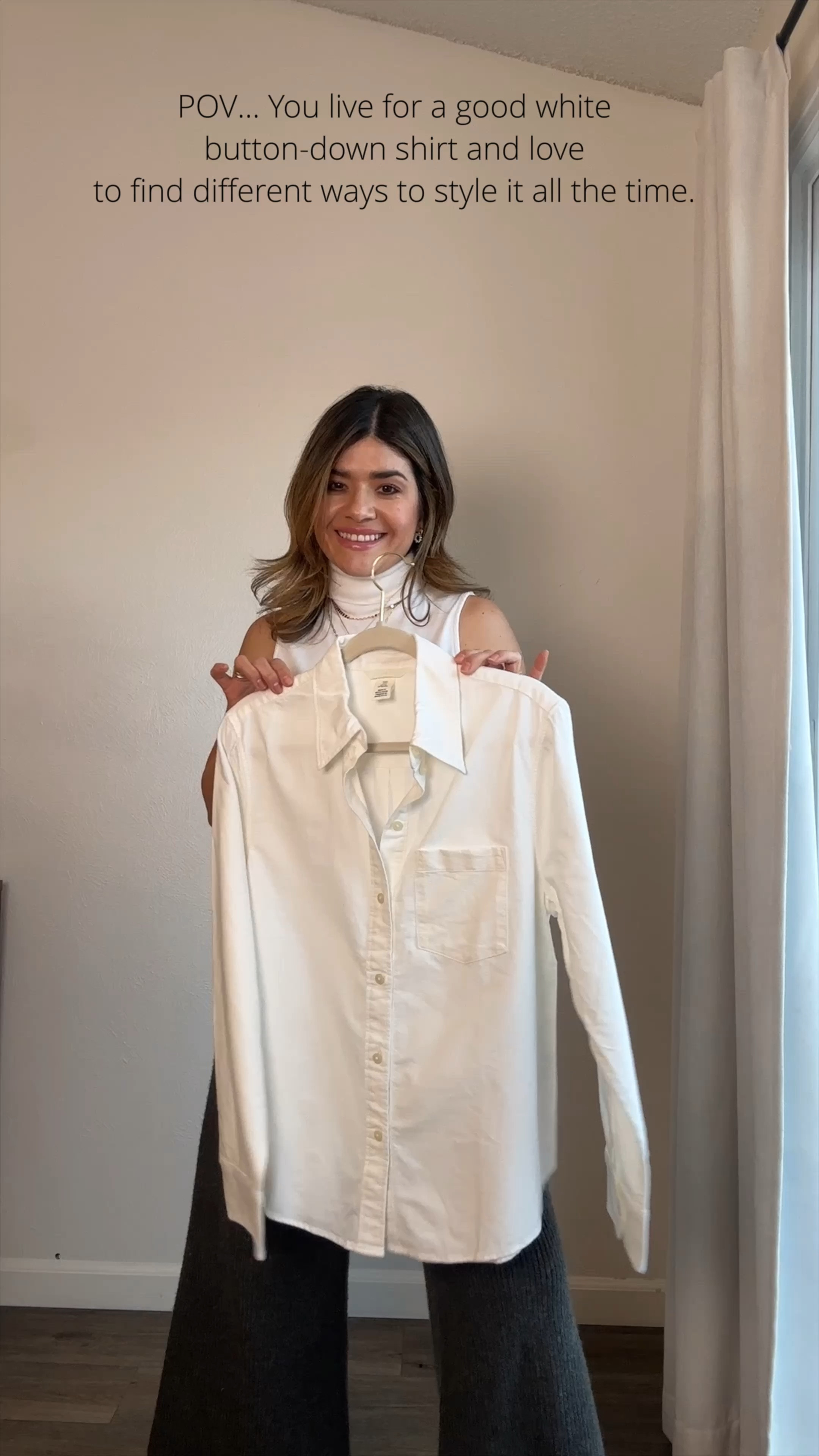 Styling one of my favorite basics! I recently found this white button down shirt and the quality is so good! $24.99 and it’s 100% cotton. It’s thick and so chic.
I’m wearing size small. 

#LTKFindsUnder100 #LTKWatchNow #LTKFindsUnder50
