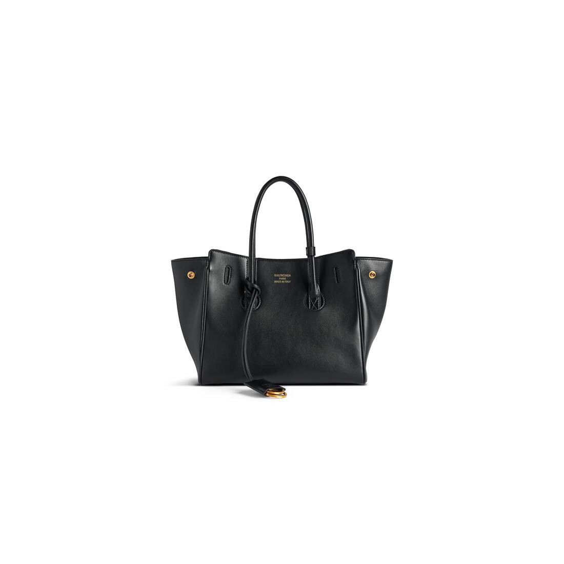 Women's Hampton Carry All Bag Mini in Black | Balenciaga GB | Balenciaga