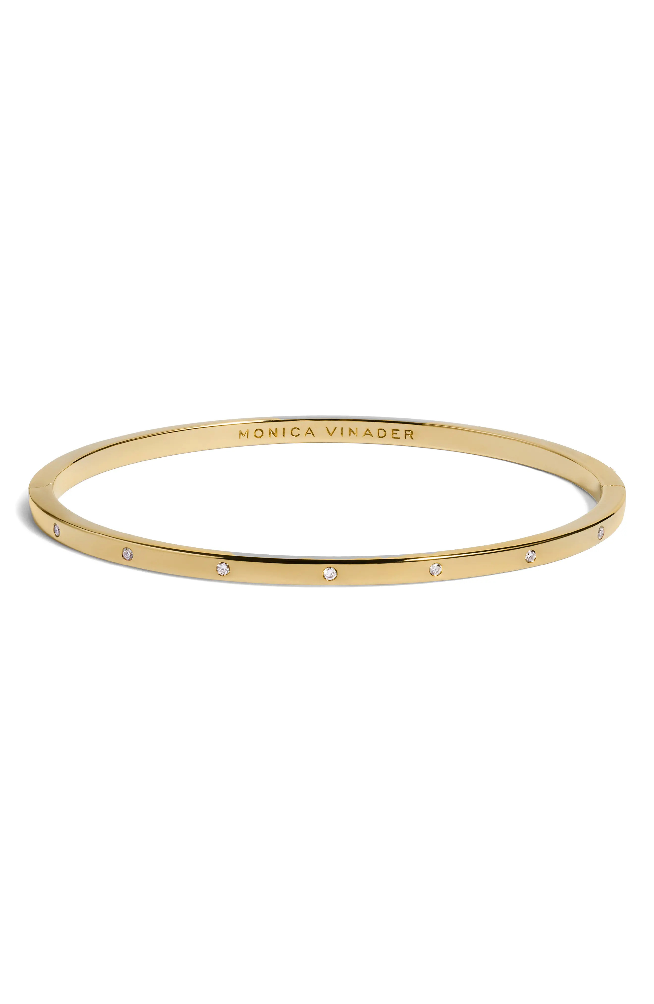 Lab Grown Diamond Station Bangle (Women) | Nordstrom | Nordstrom